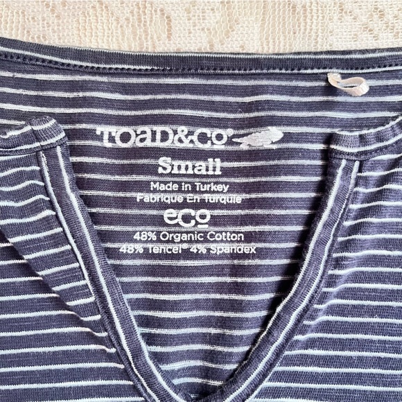 Toad & Co. Tamasa striped tunic top - Picture 3 of 10